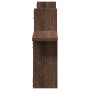 Wall shelves 2 units engineered wood brown oak 38x12x38 cm by , Shelves and shelves - Ref: Foro24-853251, Price: 23,33 €, Dis...