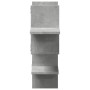 Estante pared madera ingeniería gris hormigón 124,5x18x60,5 cm de , Estantes y estanterías - Ref: Foro24-853266, Precio: 36,6...