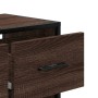 TV stand made of engineered wood and metal in brown oak color, measuring 60x31x39.5 cm. by , TV Furniture - Ref: Foro24-84891...