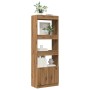 Handcrafted engineered oak wood tall sideboard 63x33x180 cm by , Bookcases and shelves - Ref: Foro24-3309608, Price: 108,90 €...