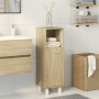 Engineered wood bathroom cabinet in Sonoma oak, 30.5x30x95 cm. by , Bathroom furniture - Ref: Foro24-849630, Price: 52,21 €, ...