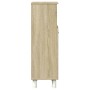 Badezimmerschrank aus Sonoma-Eiche in 30,5x30x95 cm. von , Badezimmermöbel - Ref: Foro24-849630, Preis: 52,21 €, Rabatt: %