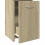 Armario de baño madera contrachapada roble Sonoma 25x26,5x170cm de , Muebles de baño - Ref: Foro24-849653, Precio: 62,86 €, D...