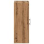 Engineered oak wood artisan wall cabinet 69.5x34x90 cm by , Sideboards - Ref: Foro24-857313, Price: 76,99 €, Discount: %