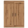 Engineered oak wood artisan wall cabinet 69.5x34x90 cm by , Sideboards - Ref: Foro24-857311, Price: 75,99 €, Discount: %