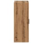 Engineered oak wood artisan wall cabinet 69.5x34x90 cm by , Sideboards - Ref: Foro24-857311, Price: 75,99 €, Discount: %