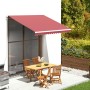 Replacement fabric for burgundy red awning 3x2.5 m by vidaXL, Awnings - Ref: Foro24-311965, Price: 38,83 €, Discount: %