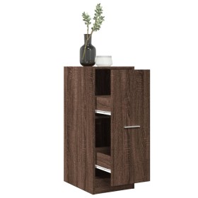 Medicine cabinet made of brown oak wood, 30x41x77.5 cm. by , Lockers and storage cabinets - Ref: Foro24-855157, Price: 58,99 ...