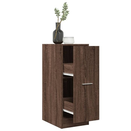 Medicine cabinet made of brown oak wood, 30x41x77.5 cm. by , Lockers and storage cabinets - Ref: Foro24-855157, Price: 58,81 ...