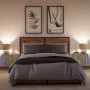 Wall-mounted bedside tables with LED lights, 2 units Sonoma oak. by , Nightstands - Ref: Foro24-852094, Price: 73,53 €, Disco...