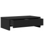 Soporte de monitor con cajones madera negro 50x27x15 cm de , Bases y elevadores para ordenadores - Ref: Foro24-854662, Precio...