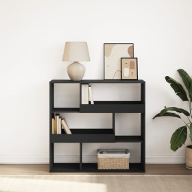 Black shelving/space divider 100x33x94.5 cm by , Bookcases and shelves - Ref: Foro24-854437, Price: 84,99 €, Discount: %