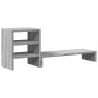 Monitor stand with desk organizer in Sonoma gray wood by , Computer bases and risers - Ref: Foro24-854738, Price: 25,35 €, Di...