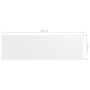 Toldo para balcón tela oxford blanco 120x400 cm de vidaXL, Sombrillas - Ref: Foro24-134897, Precio: 21,90 €, Descuento: %