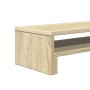 Soporte de pantalla madera ingeniería roble Sonoma 54x22x15 cm de , Bases y elevadores para ordenadores - Ref: Foro24-854771,...