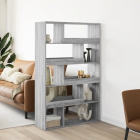 Engineered wood bookshelf in Sonoma gray, 100x33x156.5 cm by , Bookcases and shelves - Ref: Foro24-3309344, Price: 145,10 €, ...