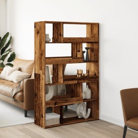 Aged engineered wood bookshelf 100x33x156.5 cm by , Bookcases and shelves - Ref: Foro24-3309346, Price: 141,27 €, Discount: %