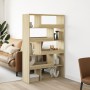 Room divider in Sonoma oak wood 100x33x156.5 cm by , Bookcases and shelves - Ref: Foro24-3309494, Price: 141,06 €, Discount: %