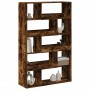 Room divider smoked oak wood 100x33x156.5 cm by , Bookcases and shelves - Ref: Foro24-3309496, Price: 141,06 €, Discount: %