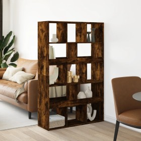 Room divider smoked oak wood 100x33x156.5 cm by , Bookcases and shelves - Ref: Foro24-3309532, Price: 140,99 €, Discount: %