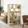 Room divider in Sonoma oak wood 100x33x156.5 cm by , Bookcases and shelves - Ref: Foro24-3309530, Price: 140,23 €, Discount: %