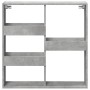 Armario de pared madera ingeniería gris hormigón 80x15x80 cm de , Estantes y estanterías - Ref: Foro24-854547, Precio: 44,81 ...