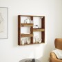 Engineered aged wood wall cabinet 80x15x80cm | Foro24|Onlineshop| Casa, Jardín y Más Foro24.es