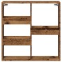 Armario de pared madera ingeniería madera envejecida 80x15x80cm de , Estantes y estanterías - Ref: Foro24-854551, Precio: 44,...