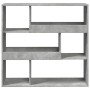 Estantería de madera ingeniería gris hormigón 100x33x94,5 cm de , Librerías y estanterías - Ref: Foro24-3309477, Precio: 82,9...