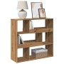 Engineered wood oak artisian shelf 100x33x94.5cm by , Bookcases and shelves - Ref: Foro24-3309482, Price: 82,99 €, Discount: %