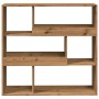 Engineered wood oak artisian shelf 100x33x94.5cm by , Bookcases and shelves - Ref: Foro24-3309482, Price: 82,99 €, Discount: %