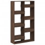 Room divider in brown oak wood 100x33x175 cm by , Bookcases and shelves - Ref: Foro24-3309579, Price: 133,86 €, Discount: %