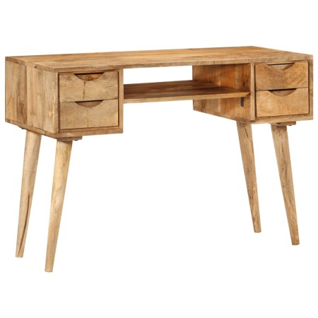 Escritorio con cajones madera maciza de mango 110x47x76 cm de , Escritorios - Ref: Foro24-351593, Precio: 271,32 €, Descuento: %