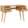 Escritorio con cajones madera maciza de mango 110x47x76 cm de , Escritorios - Ref: Foro24-351593, Precio: 271,32 €, Descuento: %