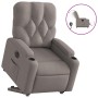 Sillón eléctrico reclinable elevable de tela gris taupe de , Sillones - Ref: Foro24-3204742, Precio: 312,40 €, Descuento: %