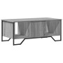 Mesa de centro madera de ingeniería gris Sonoma 100x51x40 cm de , Mesas de centro - Ref: Foro24-848492, Precio: 88,81 €, Desc...