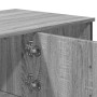 Mesa de centro madera de ingeniería gris Sonoma 100x51x40 cm de , Mesas de centro - Ref: Foro24-848492, Precio: 88,81 €, Desc...