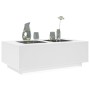 Mesa de centro con LED Infinity blanca 116x69x40 cm de , Mesas de centro - Ref: Foro24-3284056, Precio: 238,53 €, Descuento: %