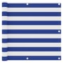 Balcony awning white and blue oxford fabric 90x400 cm by vidaXL, Umbrellas - Ref: Foro24-134917, Price: 20,58 €, Discount: %