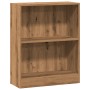 Estantería de madera de ingeniería roble artesano 60x24x76 cm de , Librerías y estanterías - Ref: Foro24-855905, Precio: 39,3...