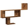 Aged engineered wood wall shelf 100x15x70 cm by , Shelves and shelves - Ref: Foro24-853198, Price: 31,74 €, Discount: %