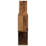 Aged engineered wood wall shelf 100x15x70 cm by , Shelves and shelves - Ref: Foro24-853198, Price: 31,74 €, Discount: %