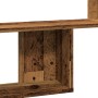 Aged engineered wood wall shelf 100x15x70 cm by , Shelves and shelves - Ref: Foro24-853198, Price: 31,74 €, Discount: %