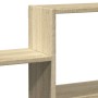 Engineered oak Sonoma wall shelf 96x18x60 cm by , Shelves and shelves - Ref: Foro24-853229, Price: 39,26 €, Discount: %