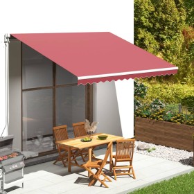 Replacement fabric for burgundy red awning 4x3 m by vidaXL, Awnings - Ref: Foro24-311967, Price: 58,72 €, Discount: %