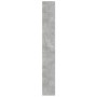 Engineered wood gray concrete shelf 60x24x176 cm by , Bookcases and shelves - Ref: Foro24-857824, Price: 70,99 €, Discount: %