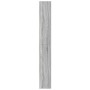 Engineered wood bookshelf in Sonoma gray, 60x24x176 cm. by , Bookcases and shelves - Ref: Foro24-857826, Price: 72,99 €, Disc...