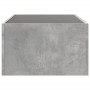 Coffee table with Infinity LED concrete gray 90x50x30 cm by , Coffee table - Ref: Foro24-847619, Price: 110,47 €, Discount: %