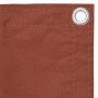 Terracotta oxford fabric balcony awning 75x300 cm by vidaXL, Umbrellas - Ref: Foro24-134972, Price: 15,74 €, Discount: %