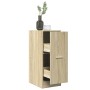 Sonoma oak medicine cabinet 30x41x77.5 cm by , Lockers and storage cabinets - Ref: Foro24-855153, Price: 64,99 €, Discount: %